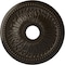 Ekena Millwork Bailey Ceiling Medallion (Fits Canopies up to 5 3/4"), 18"OD x 3 3/4"ID x 1 1/2"P, Stone Hearth CM18BISHF - alternate 1